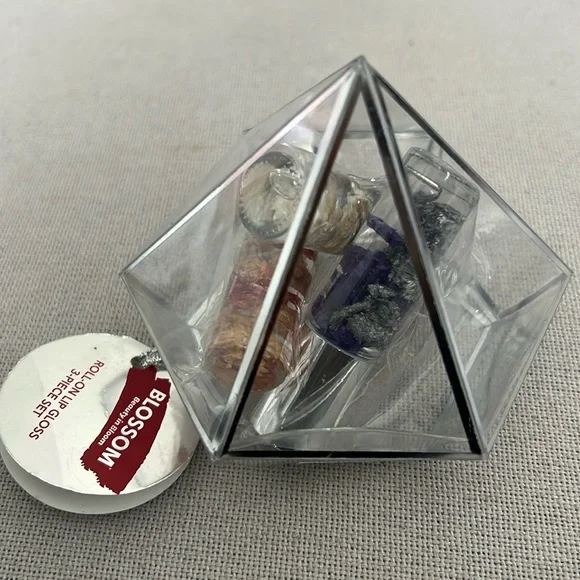 Blossom 3-Pc Roll-On Lip Gloss Set (Candy Cane, Gingerbread, & Sugar Cookie) NWT - Picture 5 of 7